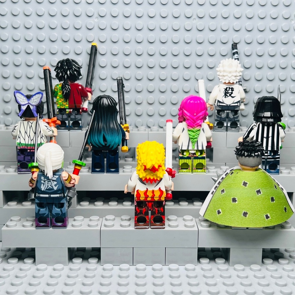 Demon Slayer Hashira Custom Minifigures Lot of 9 - Picture 8 of 8